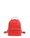 Červený batoh s třásněmi
